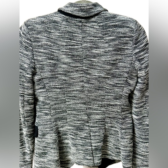 Black and grey long sleeve blazer - Picture 2 of 3